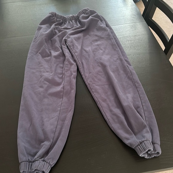 Brandy Melville, navy purple sweatpants only worn twice - Picture 1 of 3